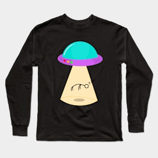 alien abduction Long Sleeve T-Shirt